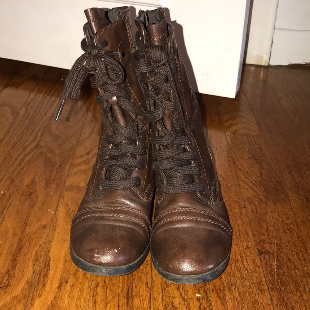 Combat Boots - Size 6